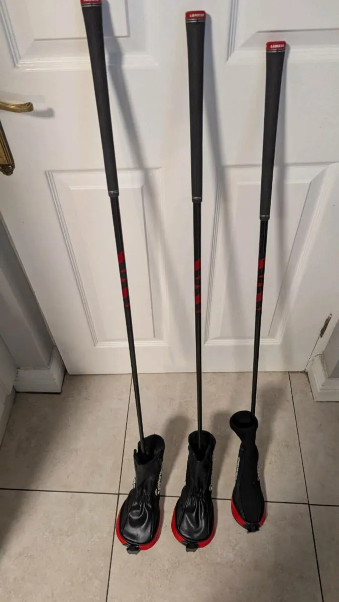 Taylormade Woods  3 & 5 + Hybrid 4 - Image 2