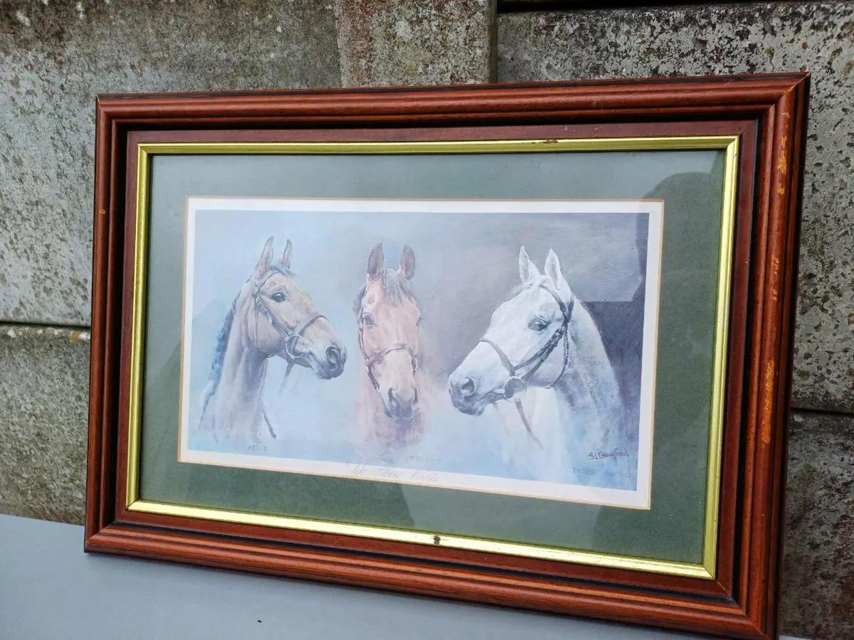 Vintage "We Three Kings" Picture - Image 2