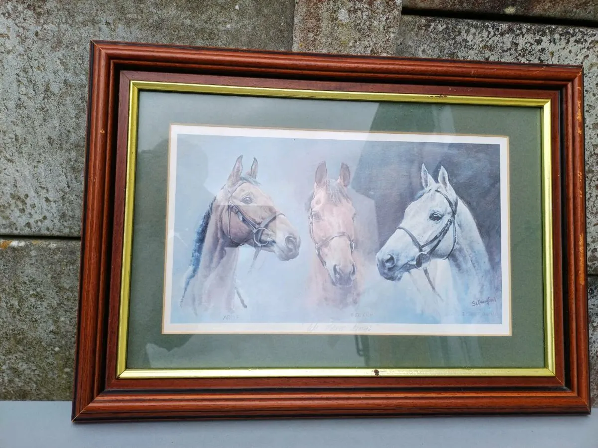 Vintage "We Three Kings" Picture - Image 3