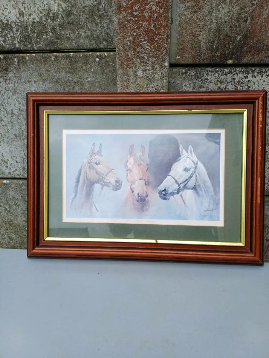 Vintage "We Three Kings" Picture - Image 1