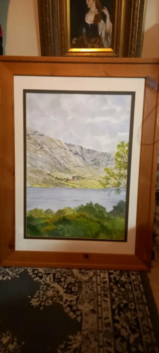 Lovely framed Watercolour Painting by Marian Lynch - Image 1