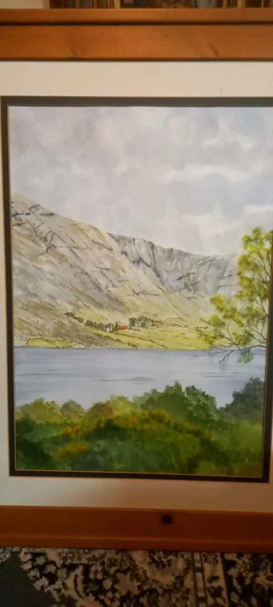 Lovely framed Watercolour Painting by Marian Lynch - Image 2