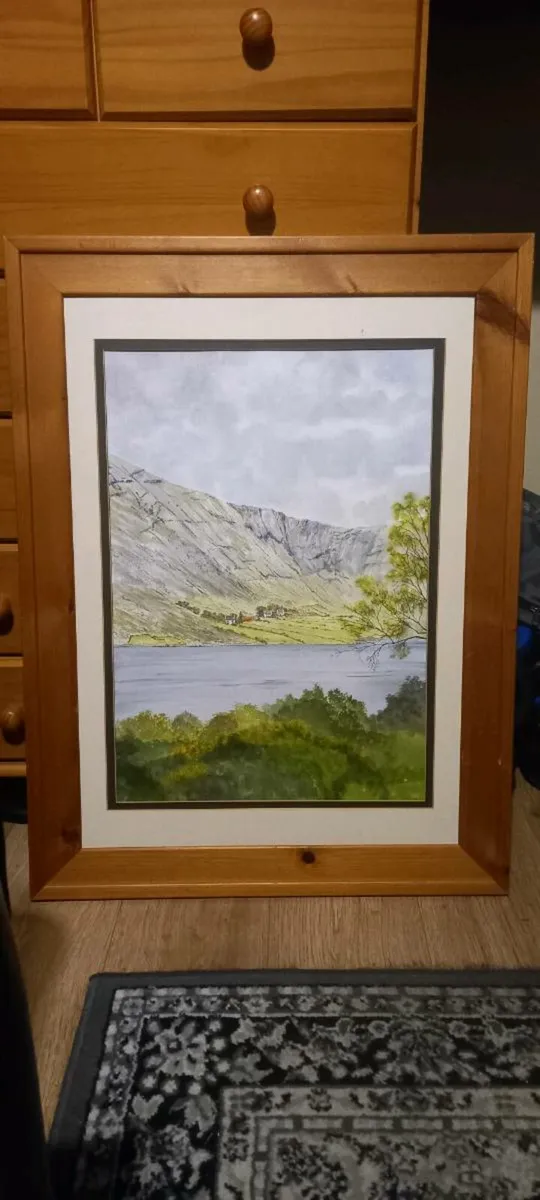 Lovely framed Watercolour Painting by Marian Lynch - Image 3