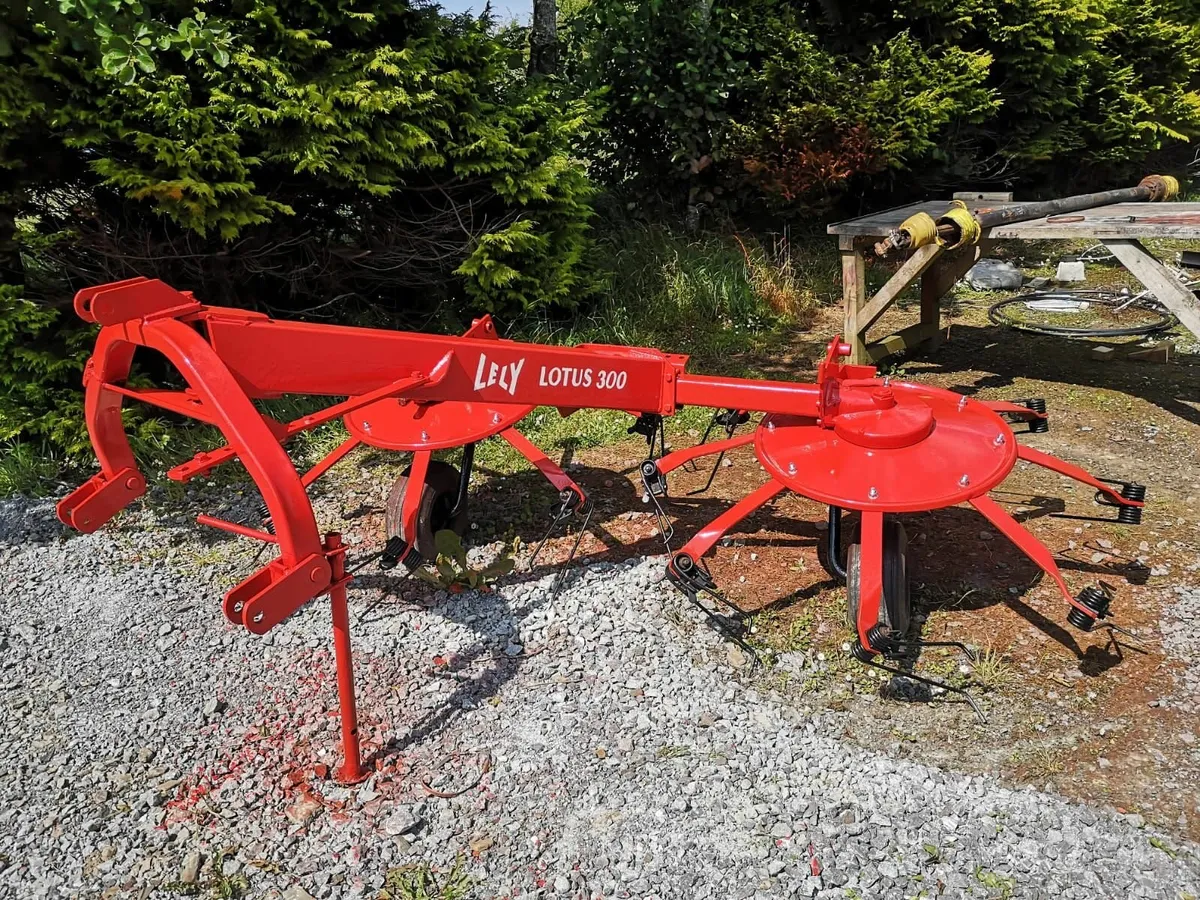 Lely lotus 300 hay turner for sale - Image 1