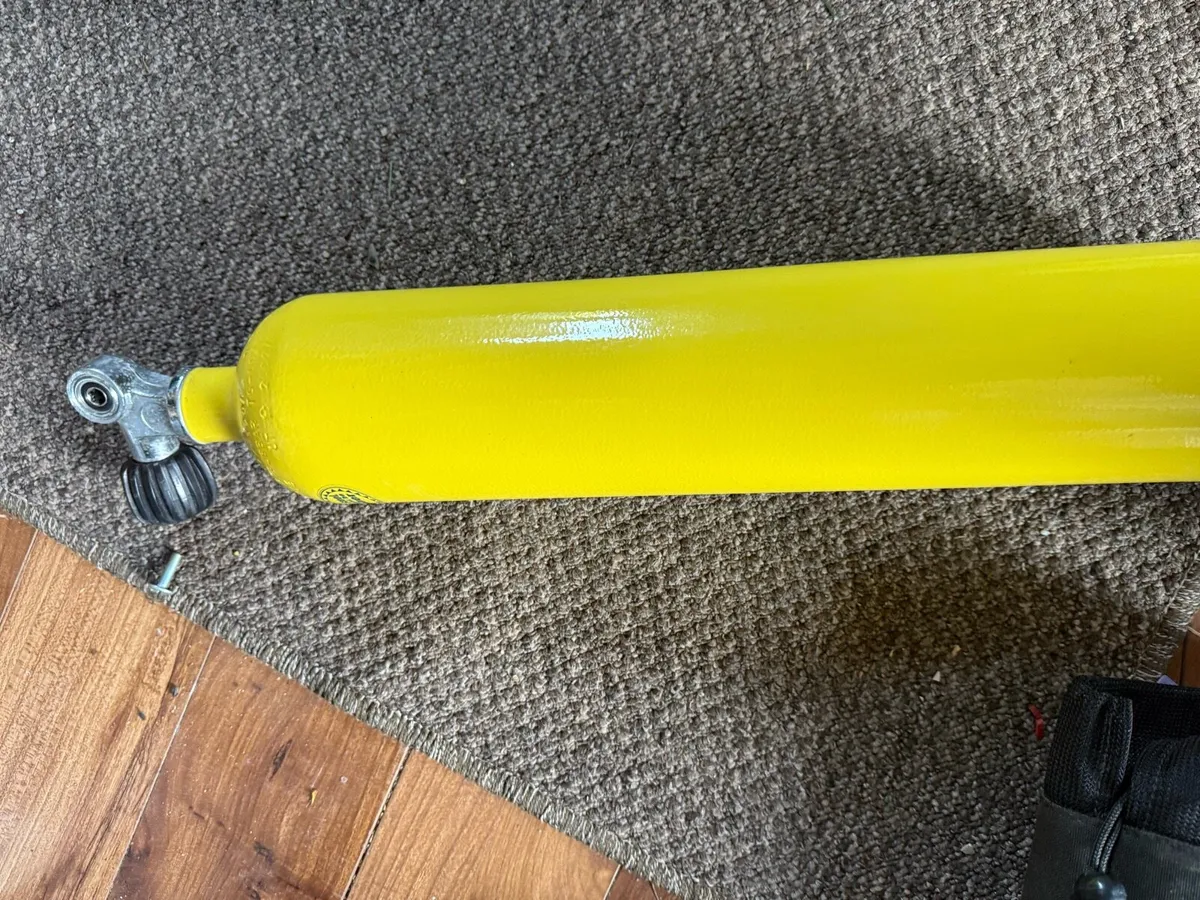 Scuba diving pony bottle and reg - Image 4