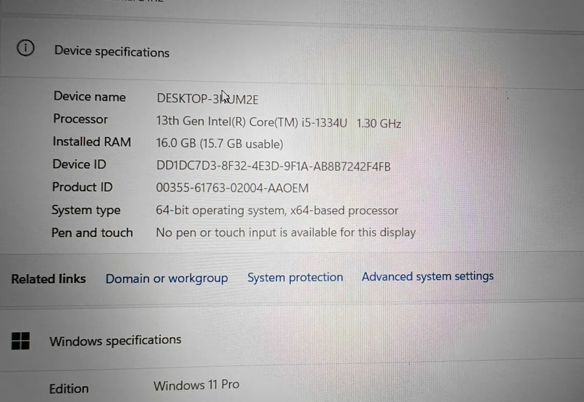 New HP 250 G10 | i5 (13th gen) | 16GB | 512GB | - Image 2
