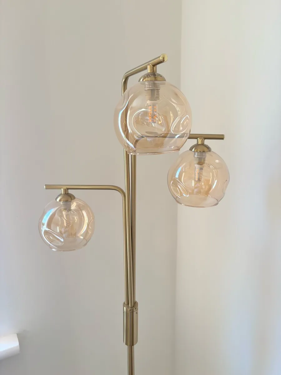Brass Floor Lamp - Image 2