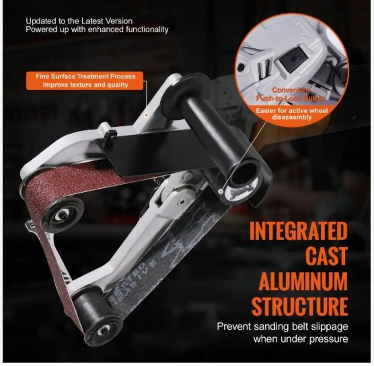 Belt Sander Adapter for Angle Grinder - Image 3