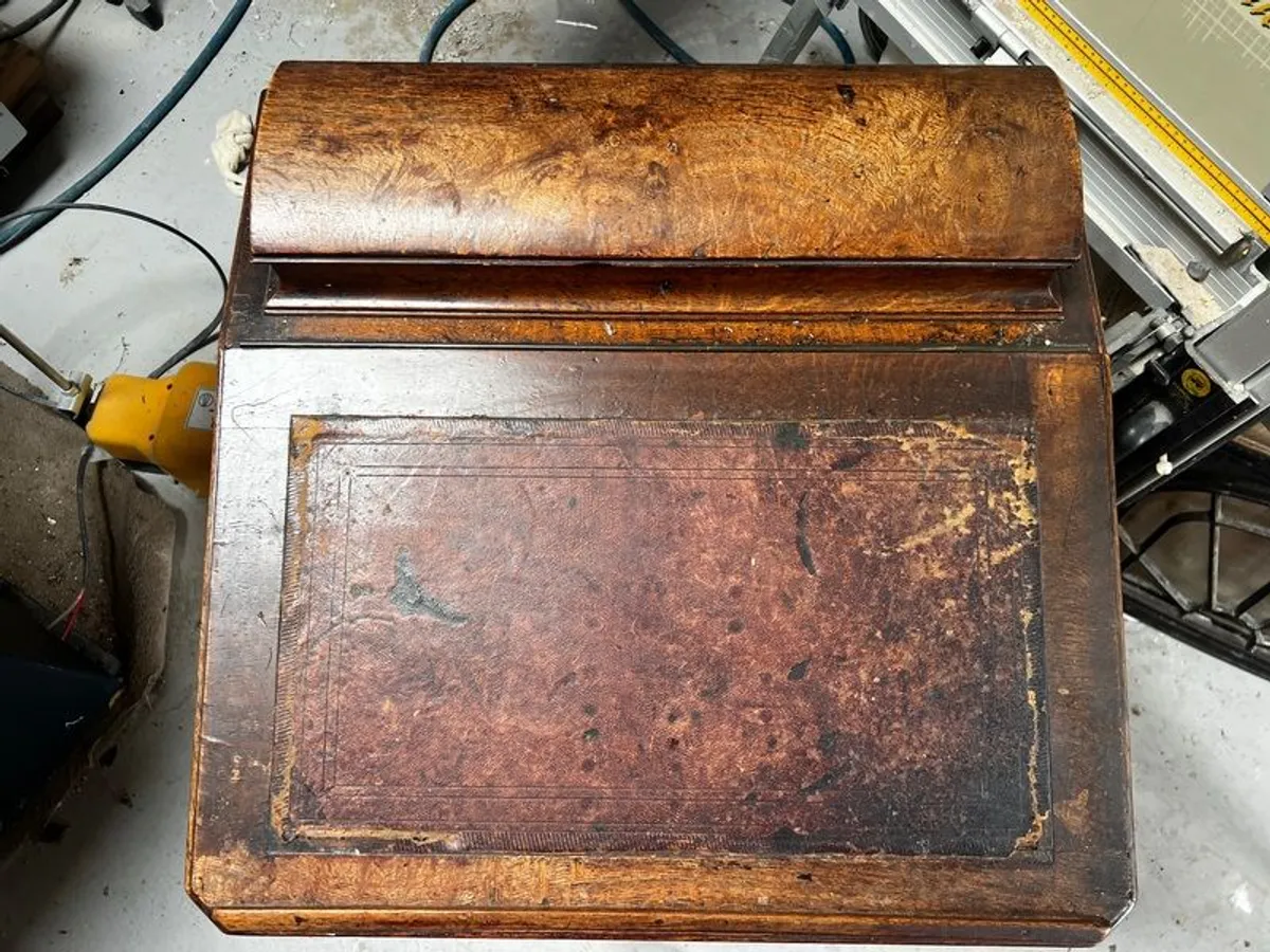 Antique Davenport writing desk - Image 3