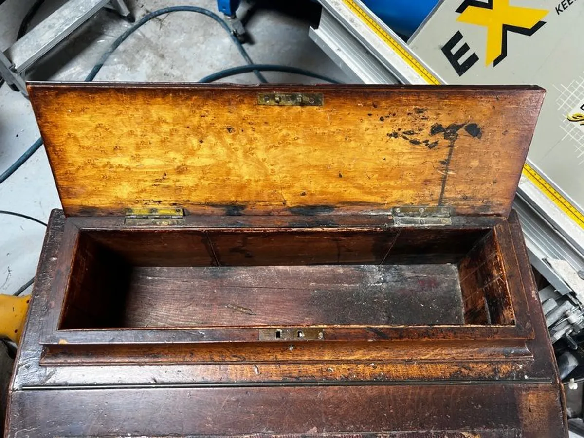 Antique Davenport writing desk - Image 4
