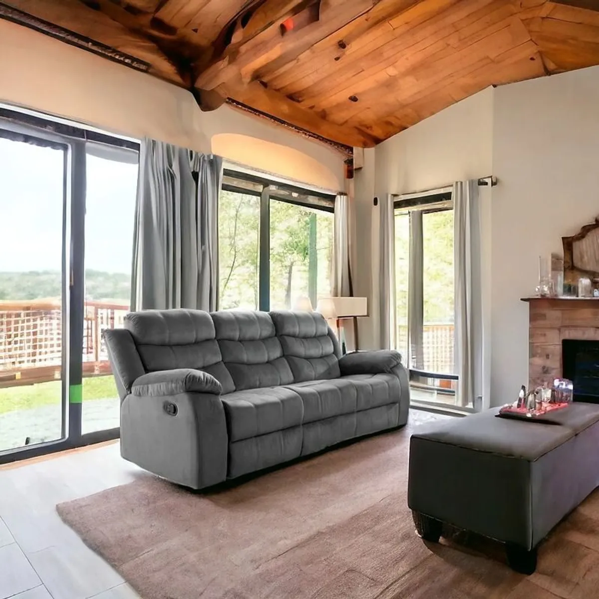 Relax in Style Premium Reclining Sofas FREE DELIVERY - Image 1
