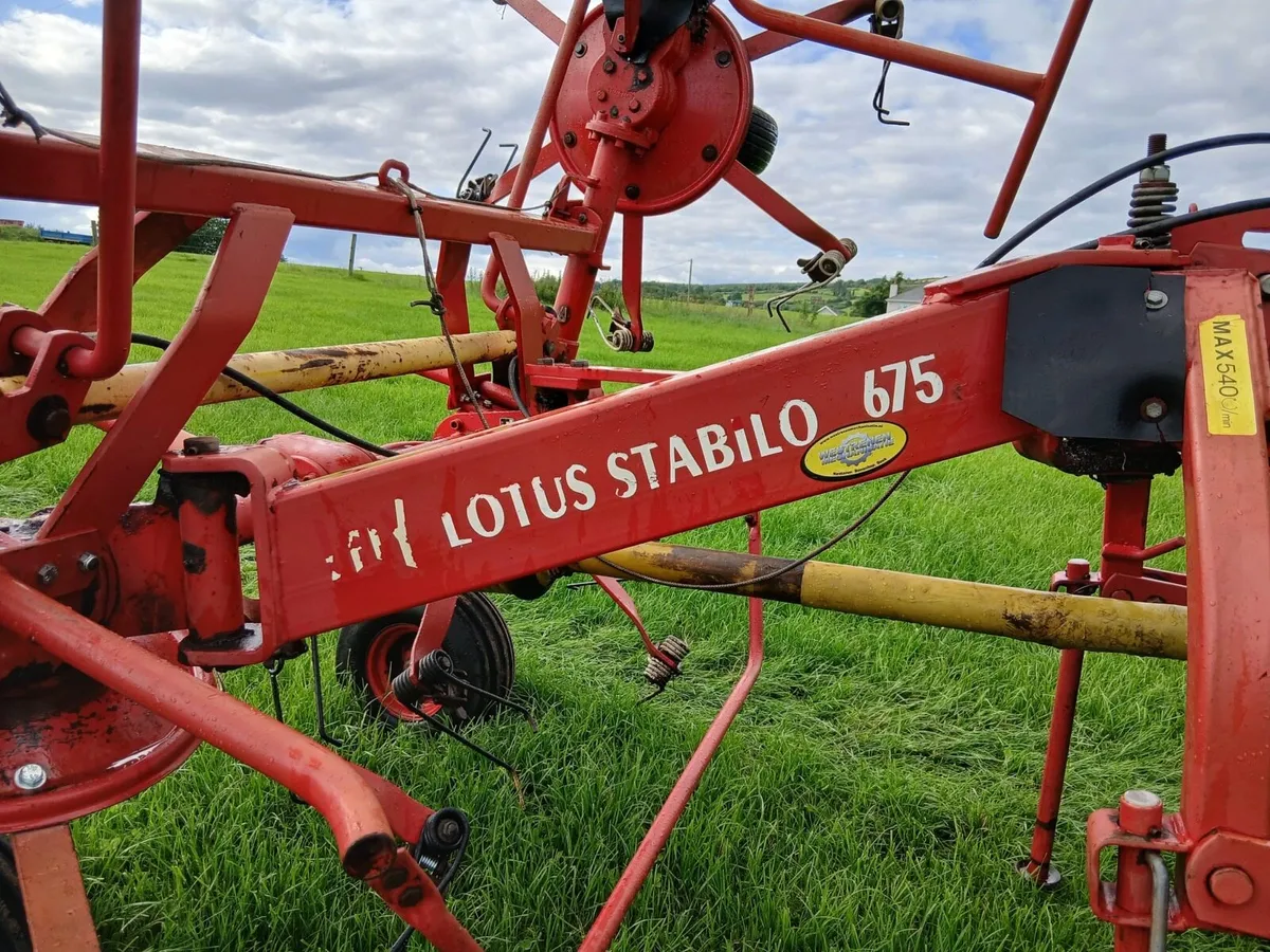 Lely Lotus 675 Stabilo tedder - Image 2