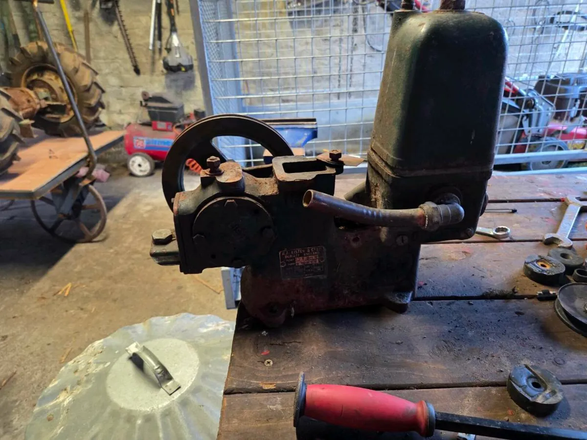 Vintage  lister water  and  engine - Image 4