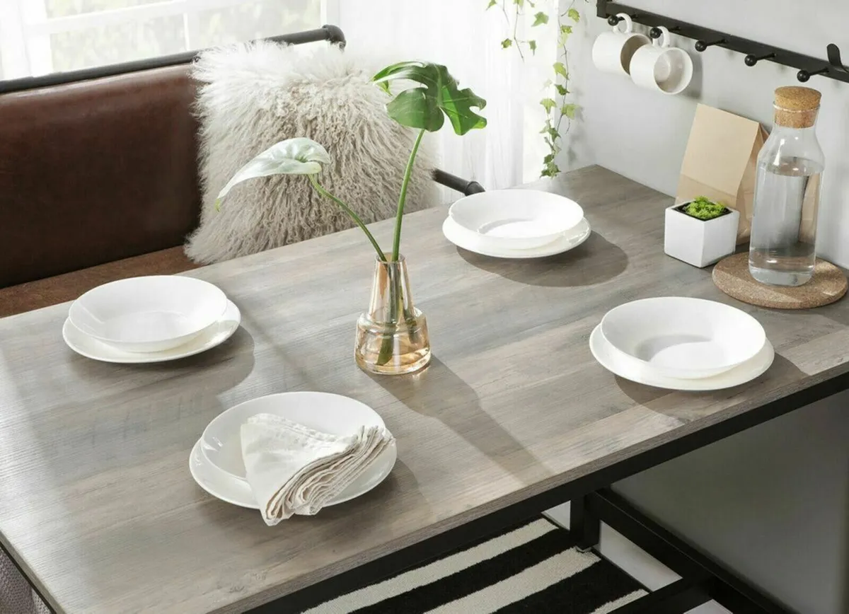 New Vintage Bar Table Set with 2 Stools - FREE P&P - Image 4