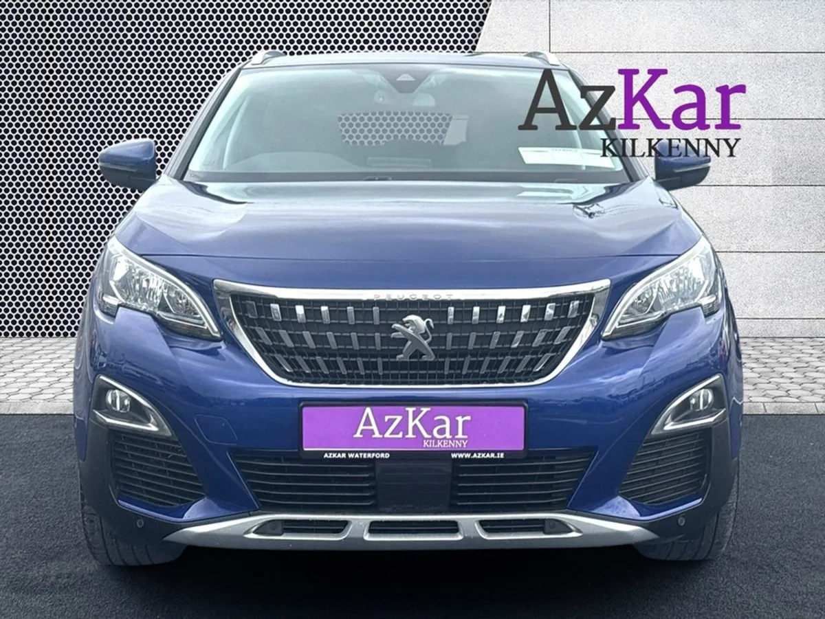 Peugeot 3008 2019 Allure Blue 1.5 HDI  99 P/W Wit - Image 2