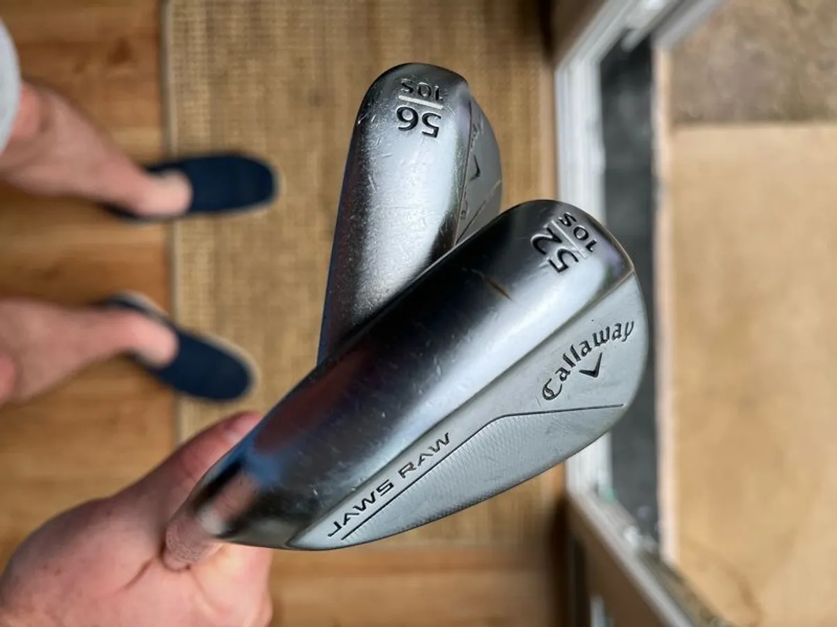 Left Hand Callaway Jaw Raw wedges x 2 - Image 3