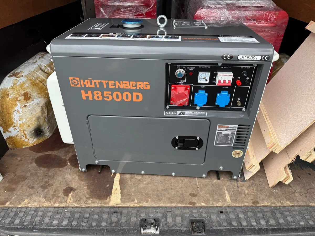 NEW SILENT DIESEL GENERATOR 13kva KEY START - Image 2