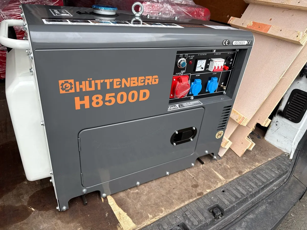 New super silent diesel generator 13kva key start