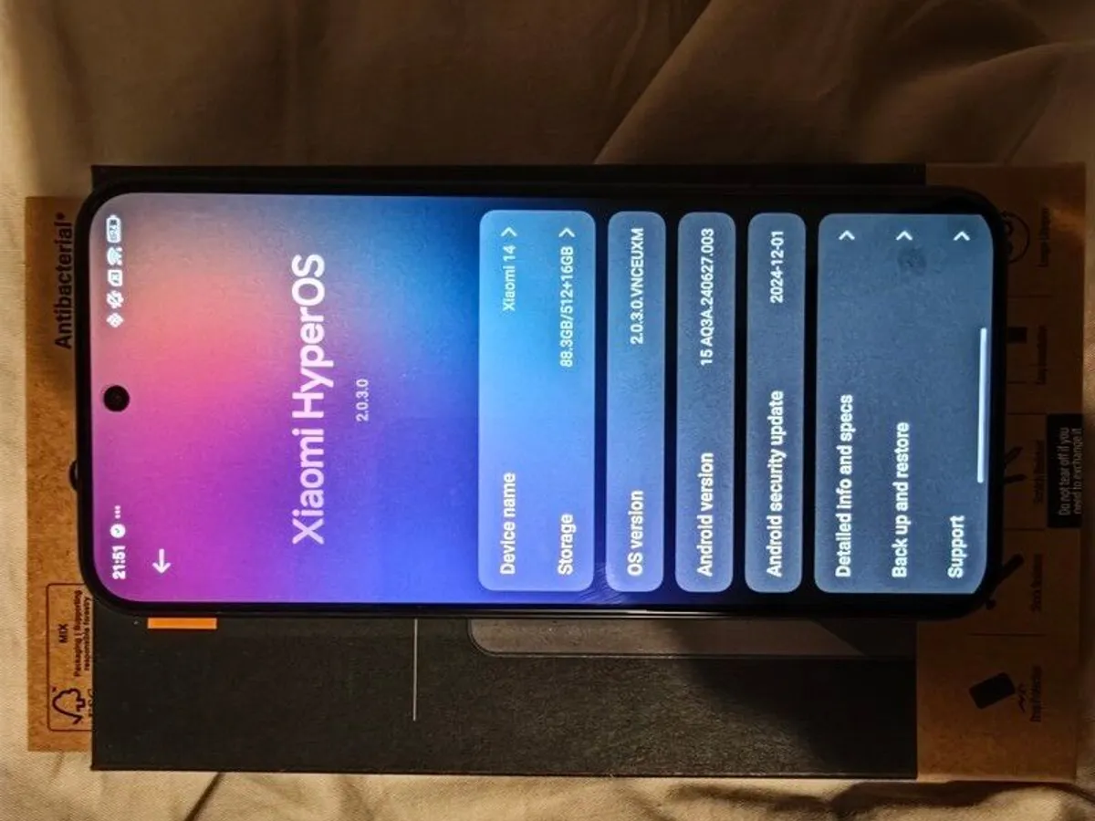 Xiaomi 14 512GB Black - Image 4