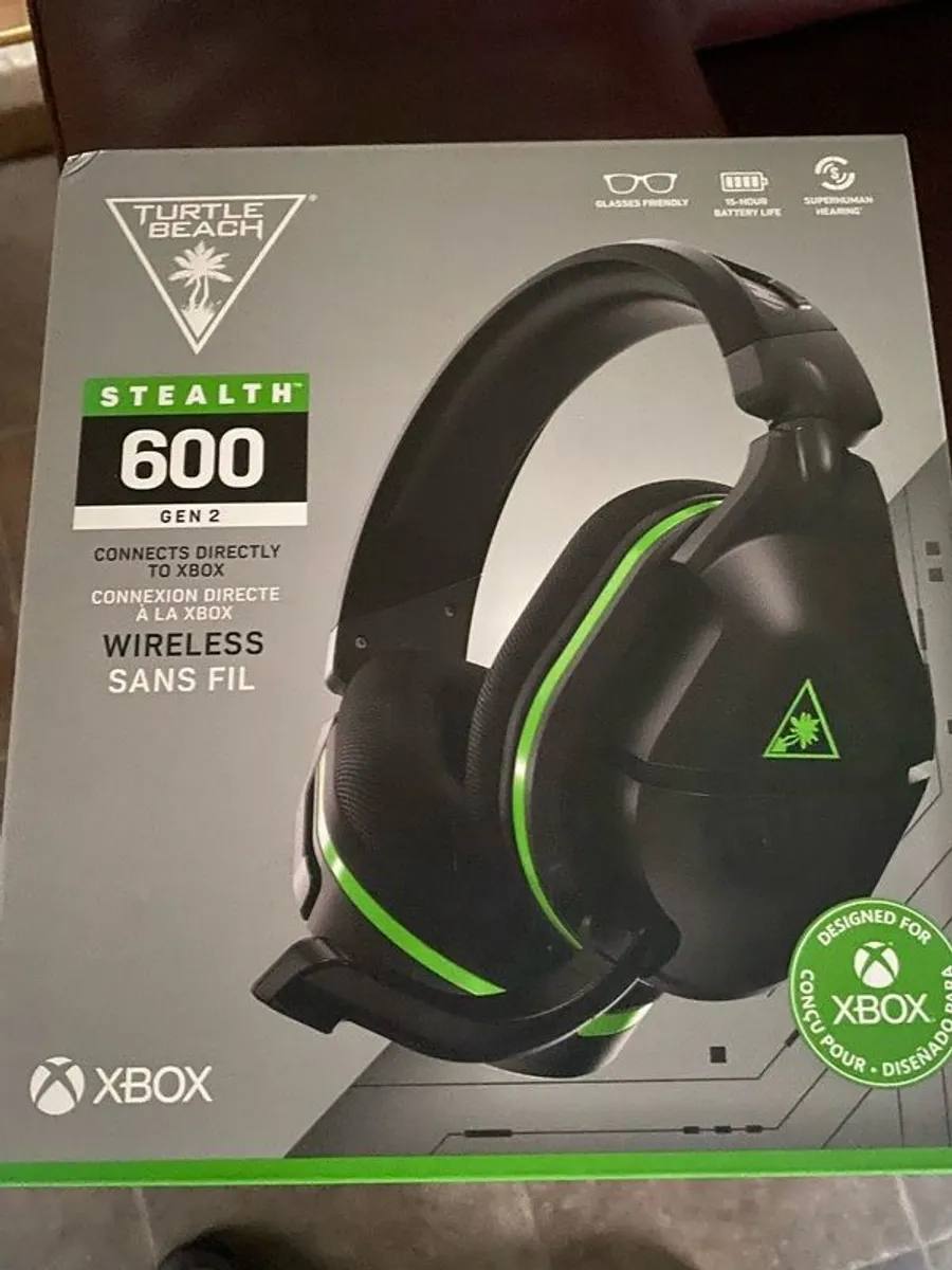 X-Box Turtle Beach 600 Headphones Brand New