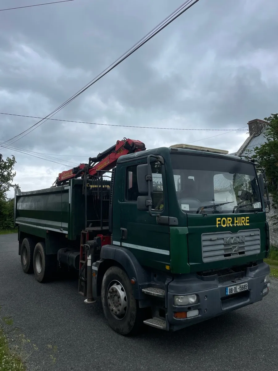 Man Tipper and Crane - Image 1