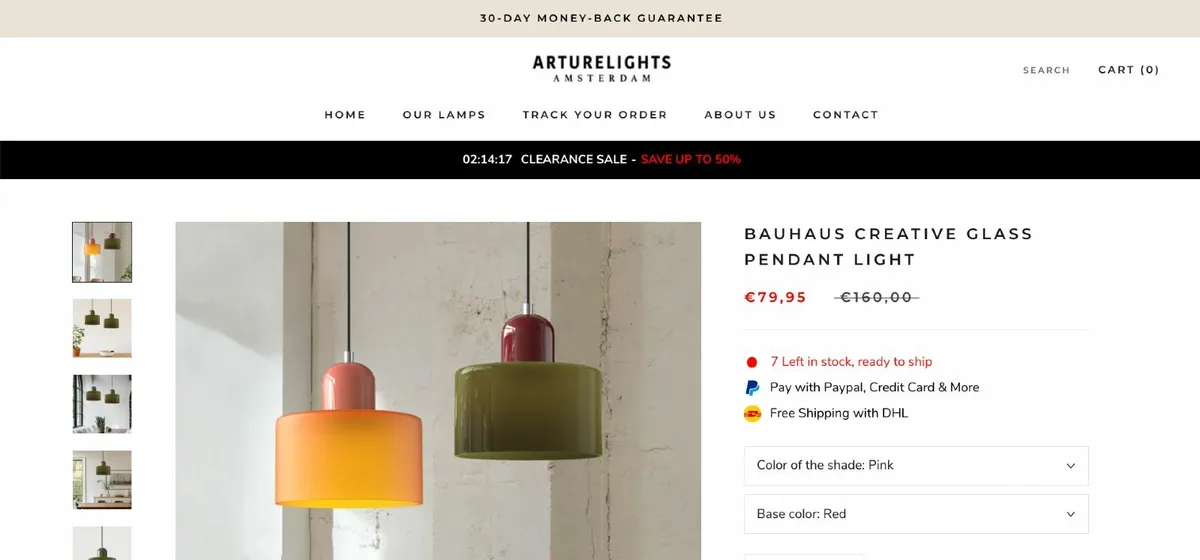 pendant lights X3 - Image 3