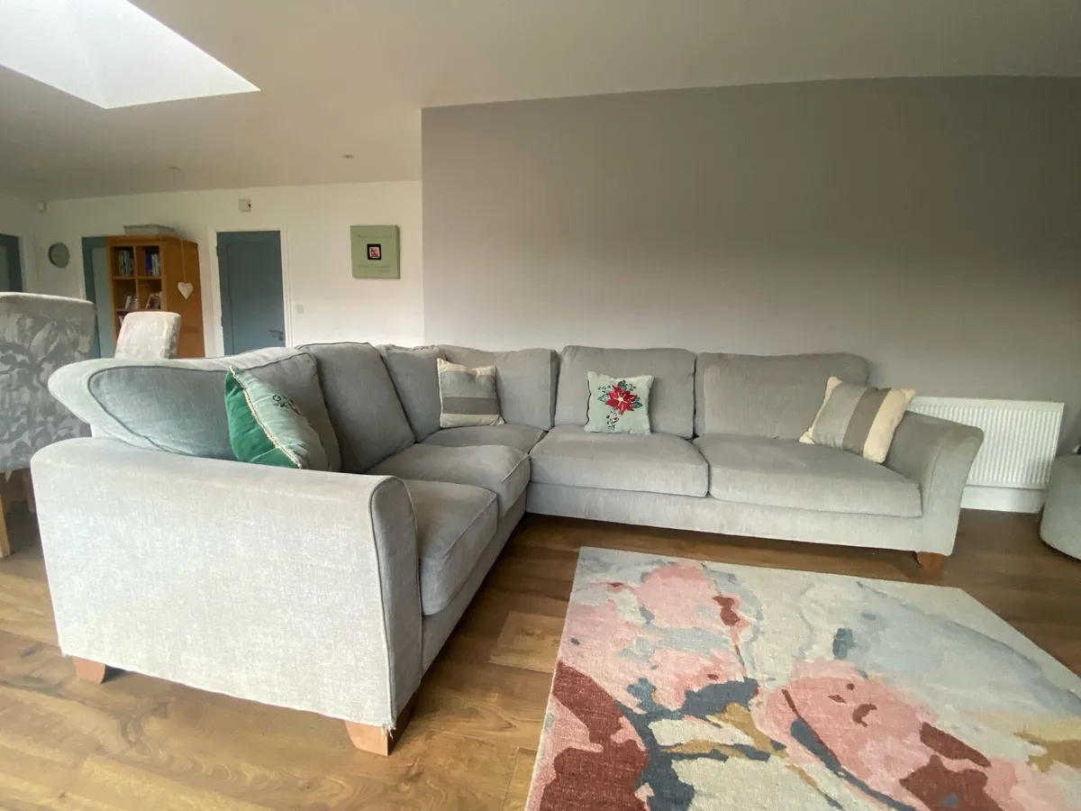 Grey Dorset Corner Couch - Image 1