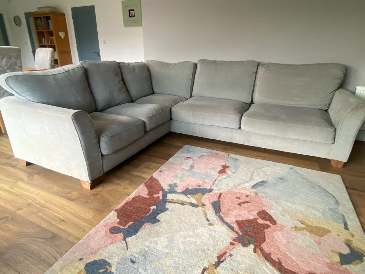 Grey Dorset Corner Couch - Image 3