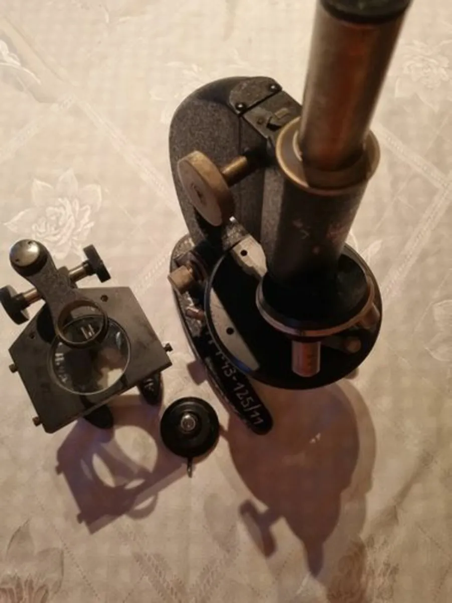 Vintage microscope - Medical Academy Gdansk - Image 2