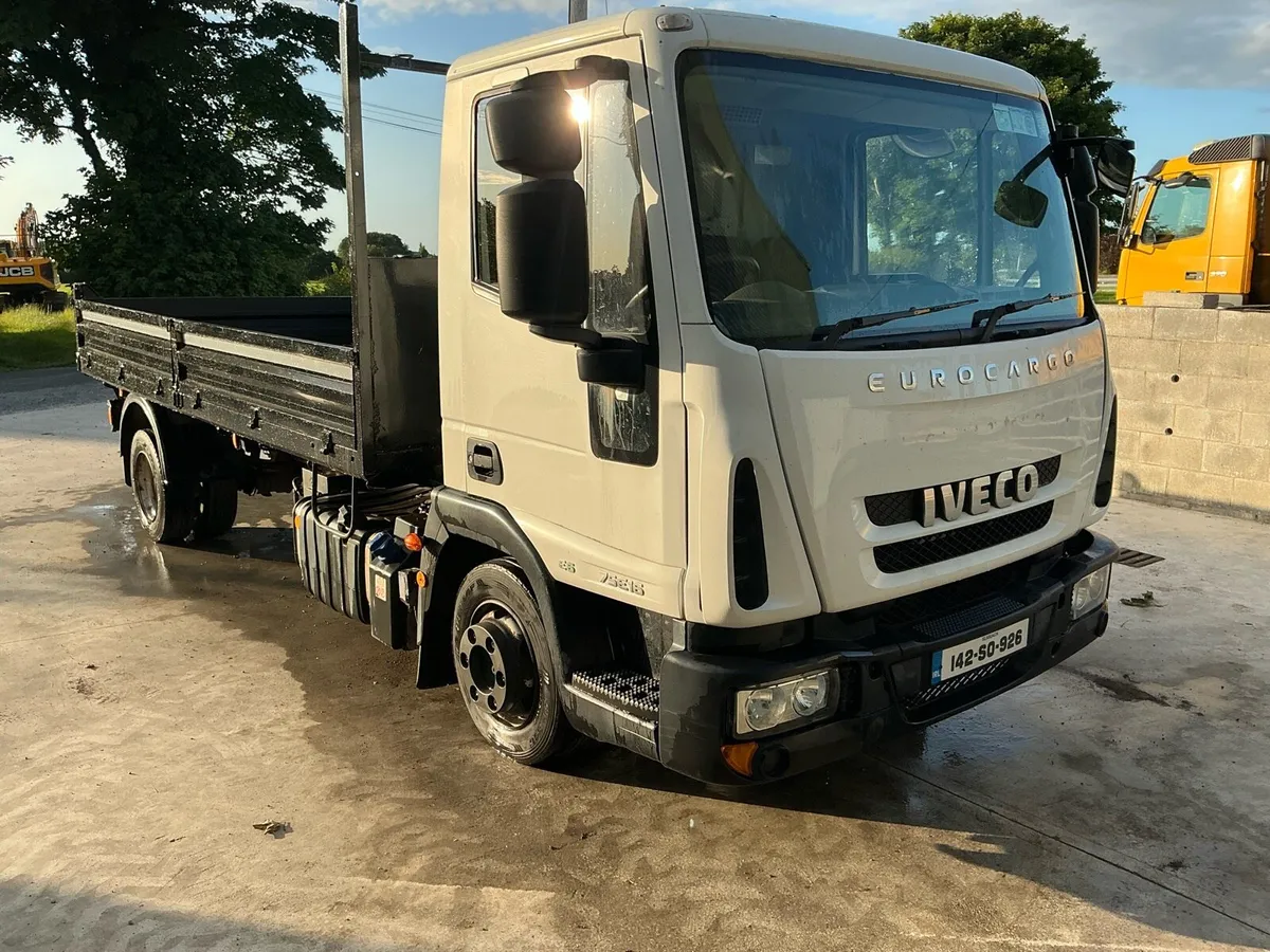 2014 IVECO EUROCARGO 75E16 7.5 TON TIPPER - Image 1