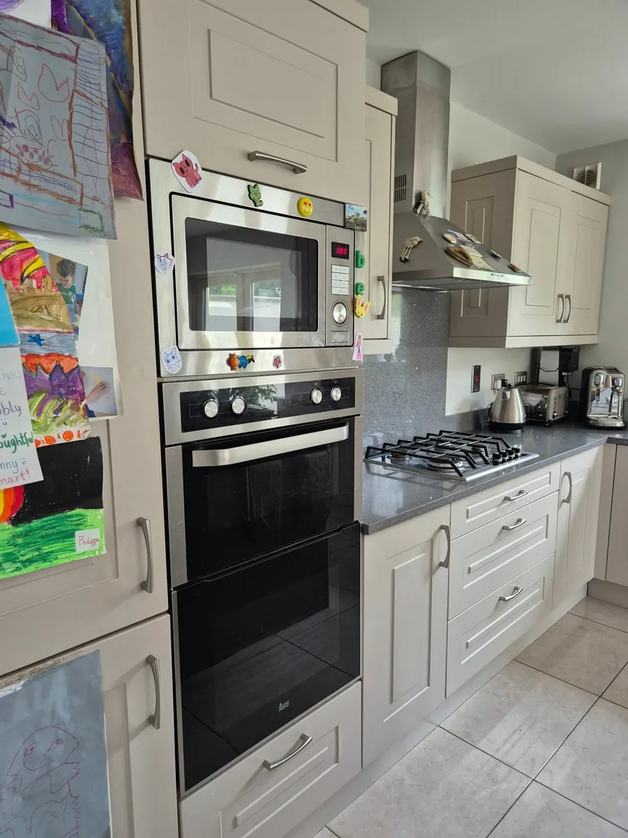 Kitchen cabinets, quartz counter top and island - Image 4