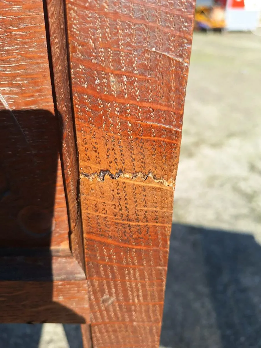 Two late 19th century hall chairs need repairs - Image 3