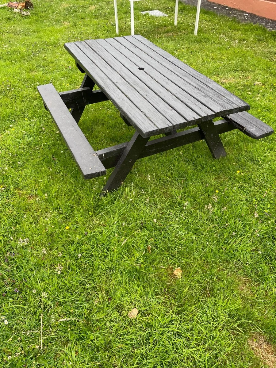 Picnic garden table - Image 2