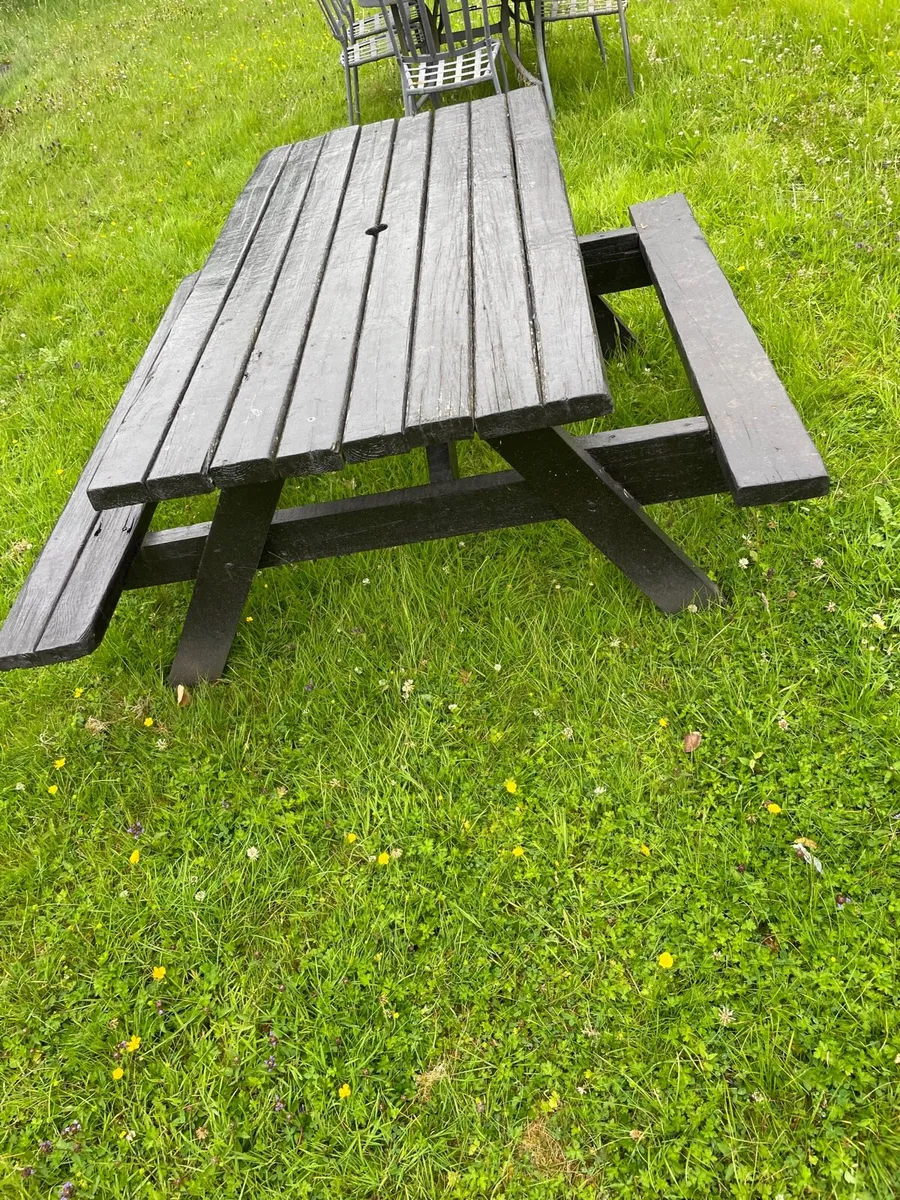 Picnic garden table - Image 3