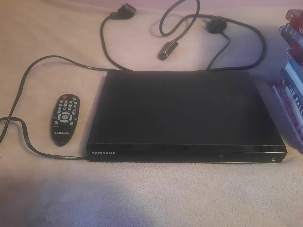 DVD player and DVDs to choose from - Image 3