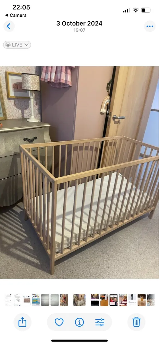 IKEA cot