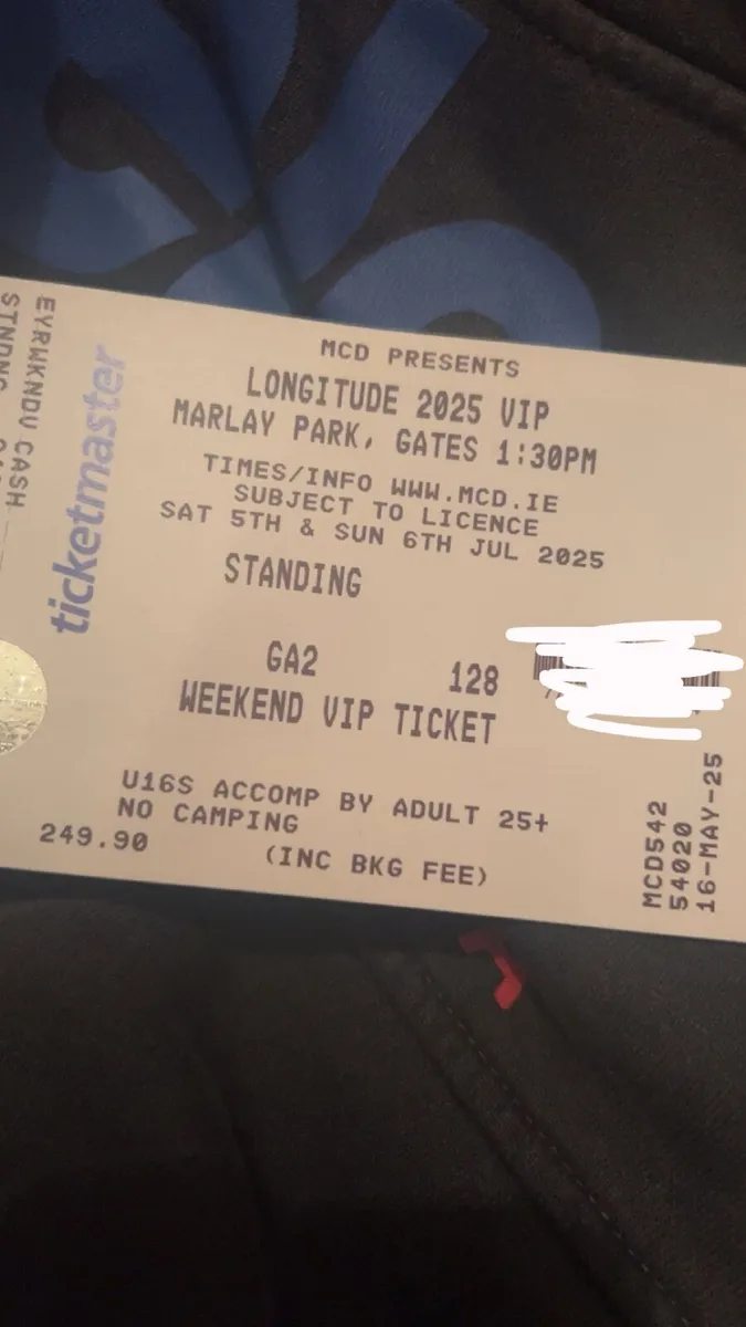 Longitude VIP Weekend Tickets - Image 1