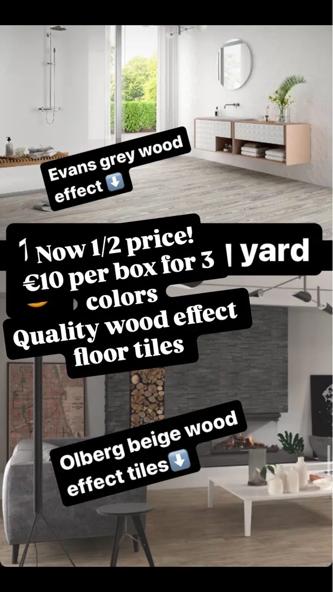 Wood Effect floor tiles - Image 2