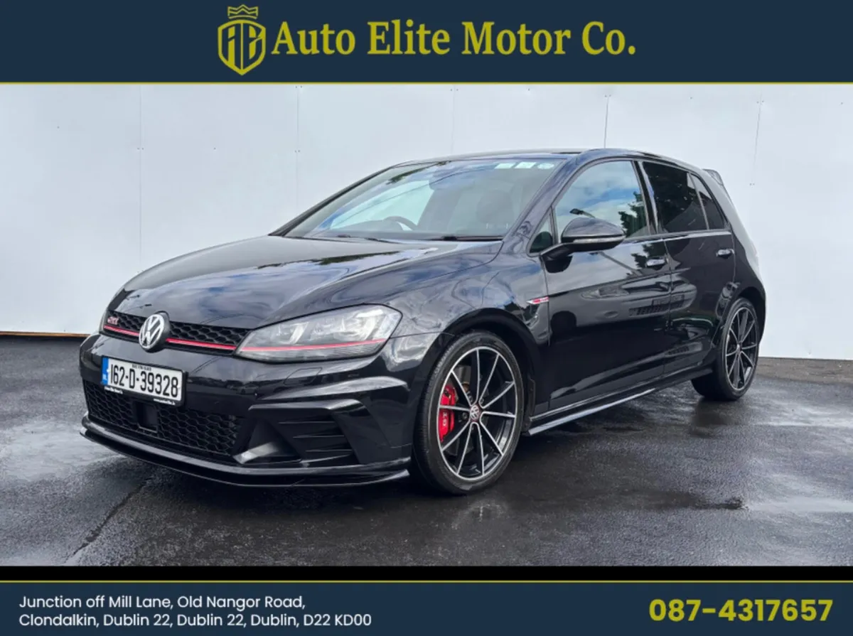 VOLKSWAGEN GOLF GTI// CLUB SPORT//AUTO - Image 1
