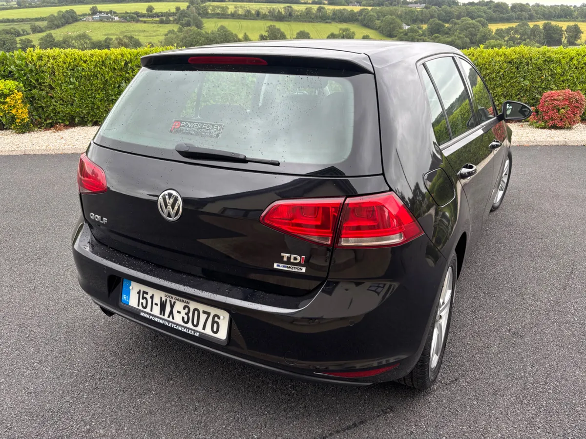 2015 VW Golf BlueMotion 1.6TDI NCT 06/26 5Dr H/B - Image 3