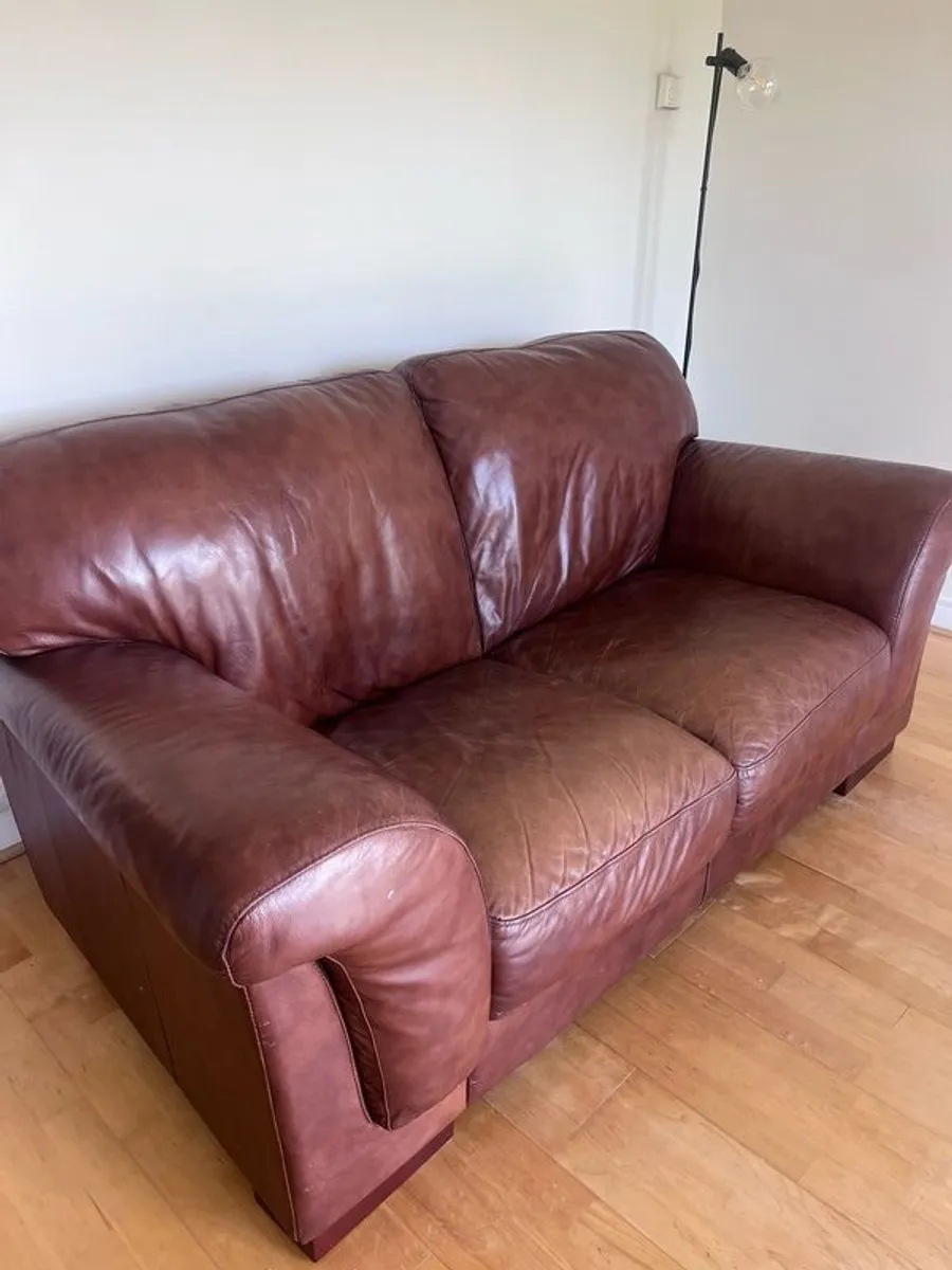 leather Sofa - Image 1