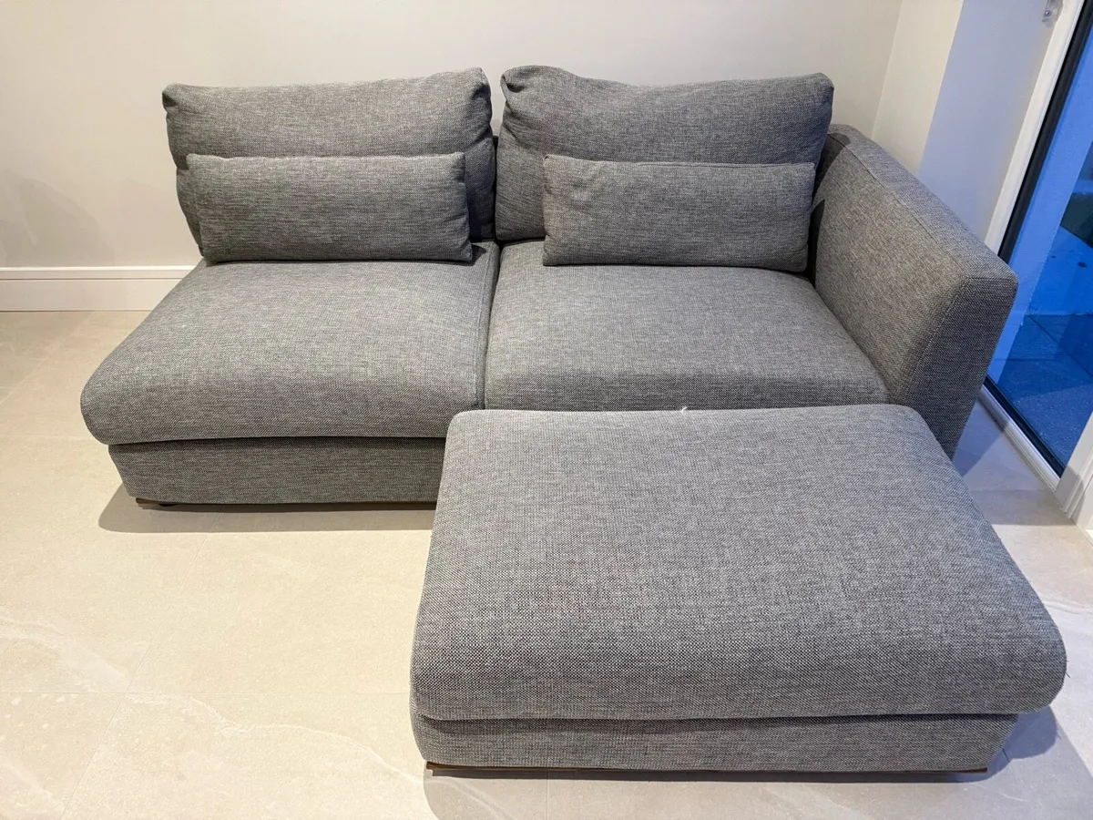 Sofa - Gray Fabric - Image 2