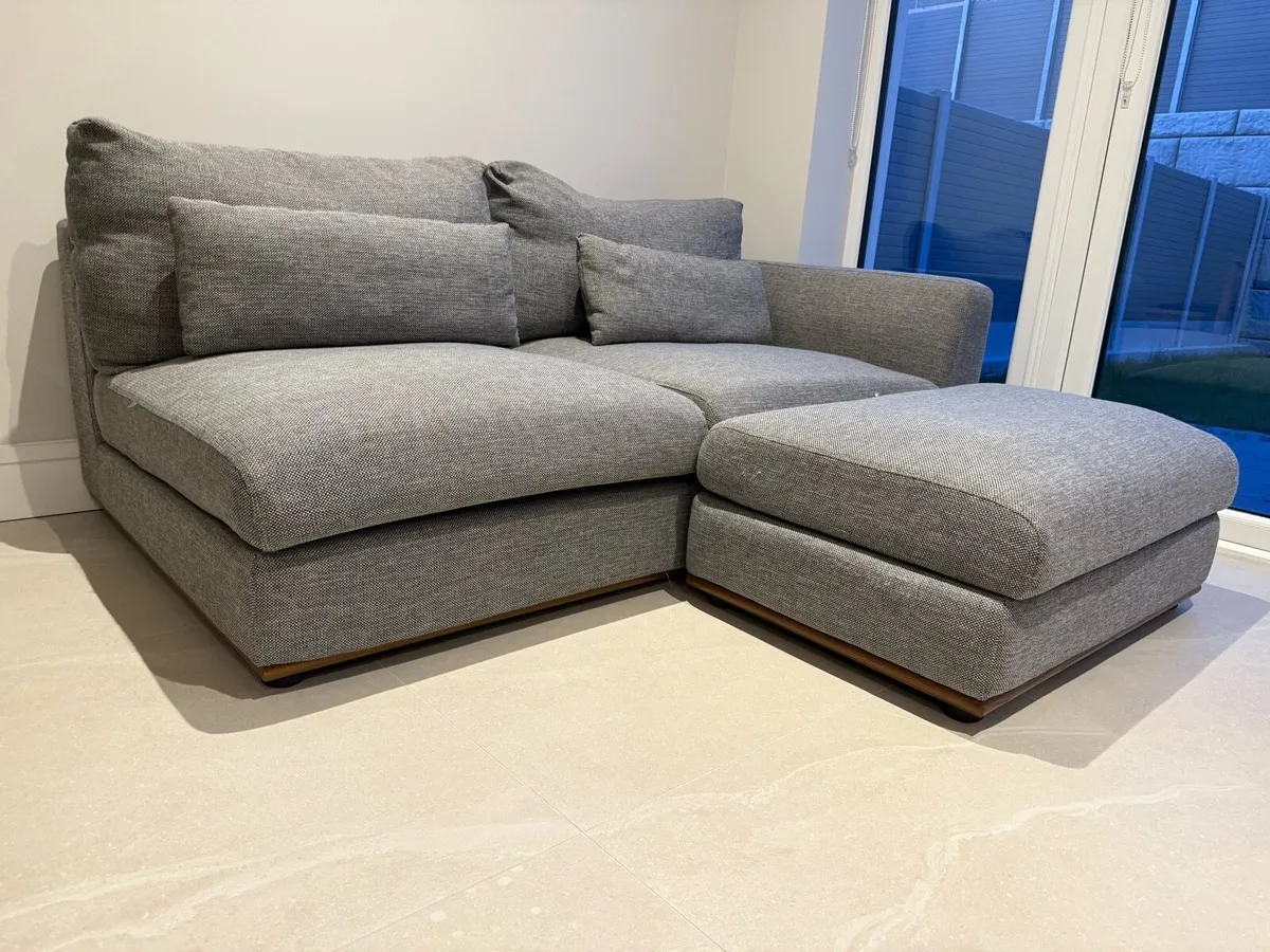 Sofa - Gray Fabric - Image 3