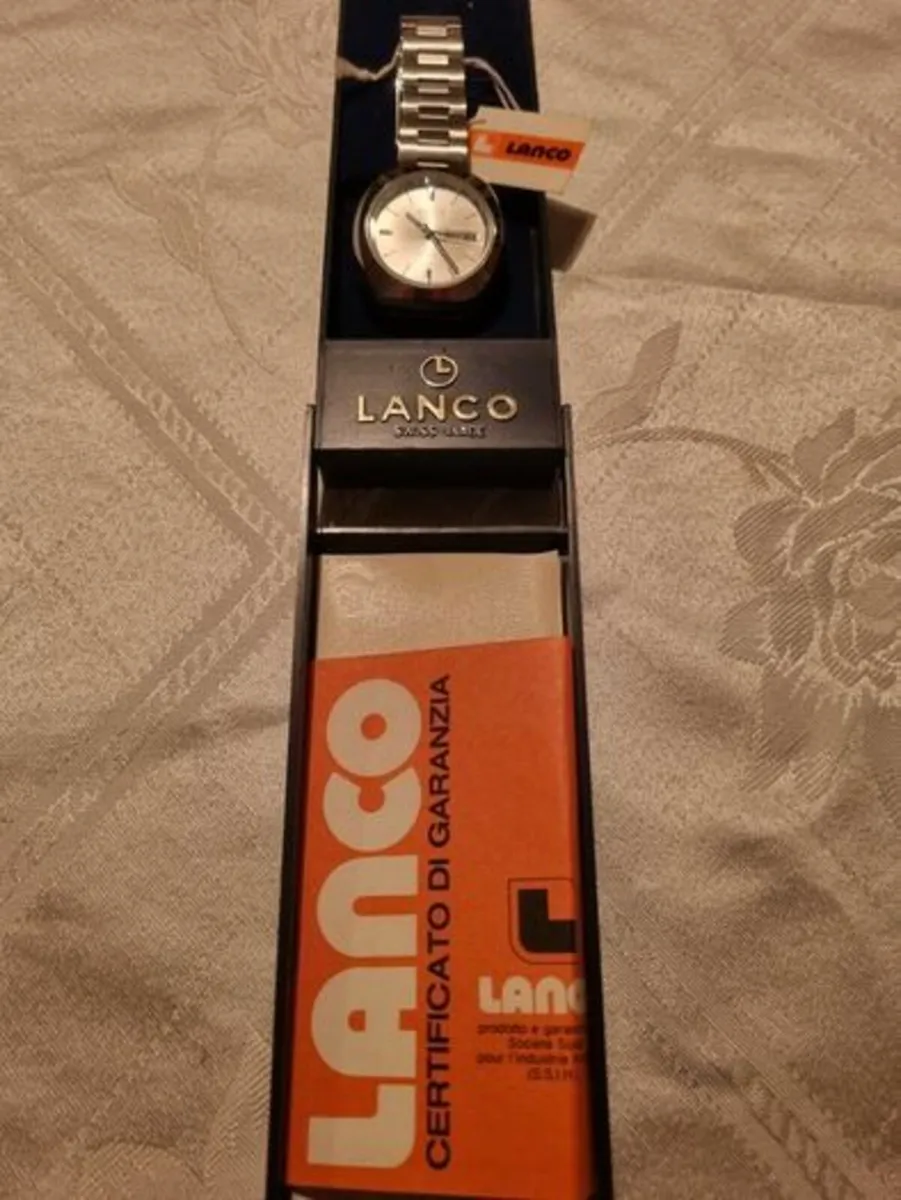 Vintage Lanco Automatic Swiss Watch - Image 2