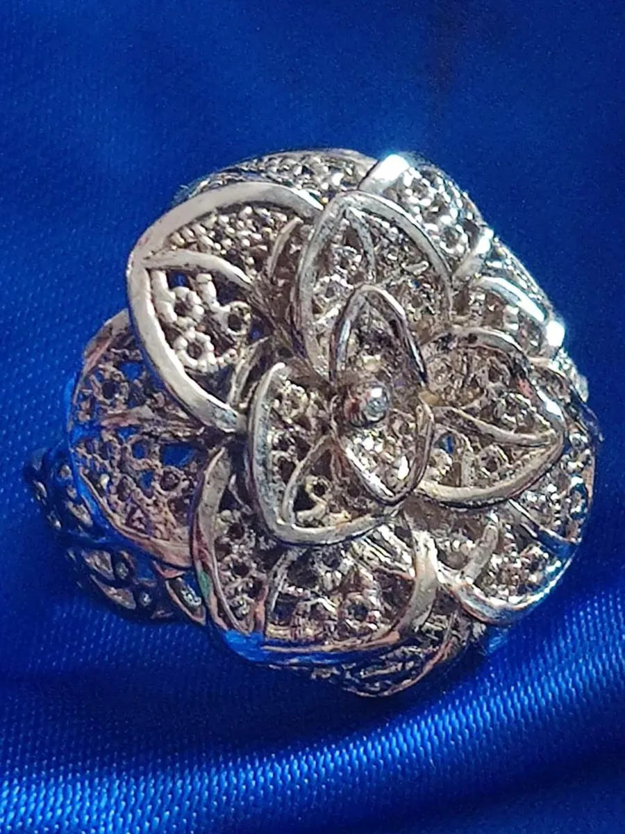 Silver antique handmade stunning ring - Image 1