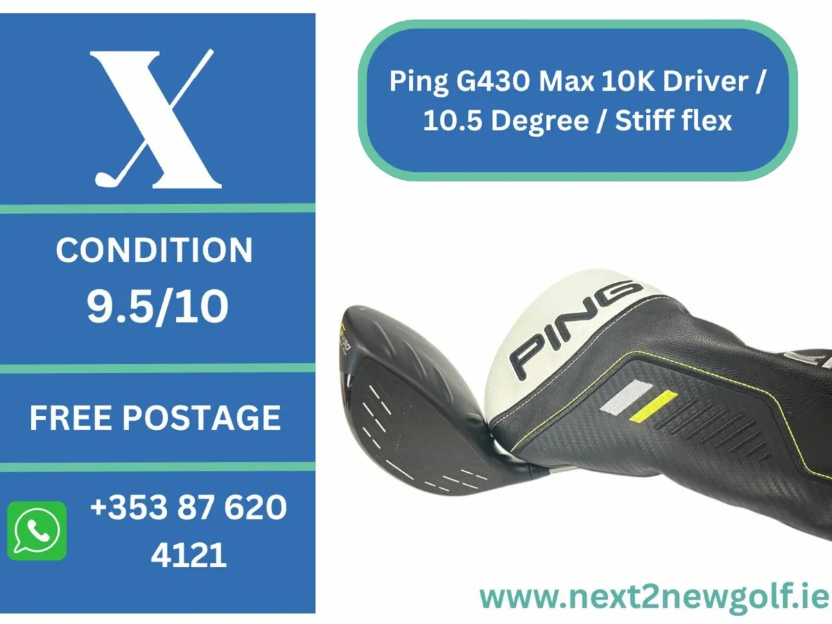 Ping G430 Max 10K Driver / 10.5 Degree - Image 1