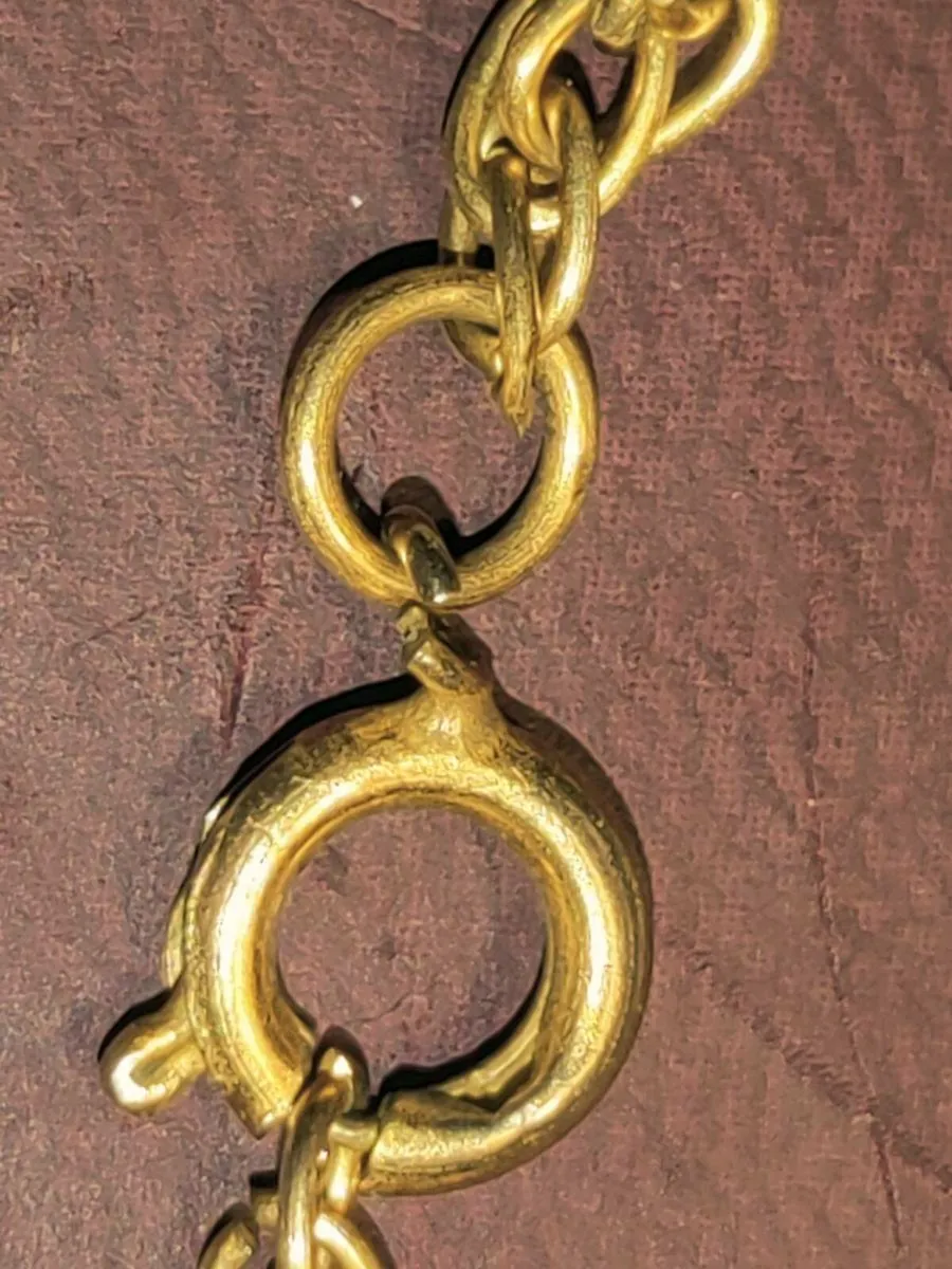 CUBAN TWIRLY, 9CT Gold 8.72 Gram Bulky 20"Chain ! - Image 2