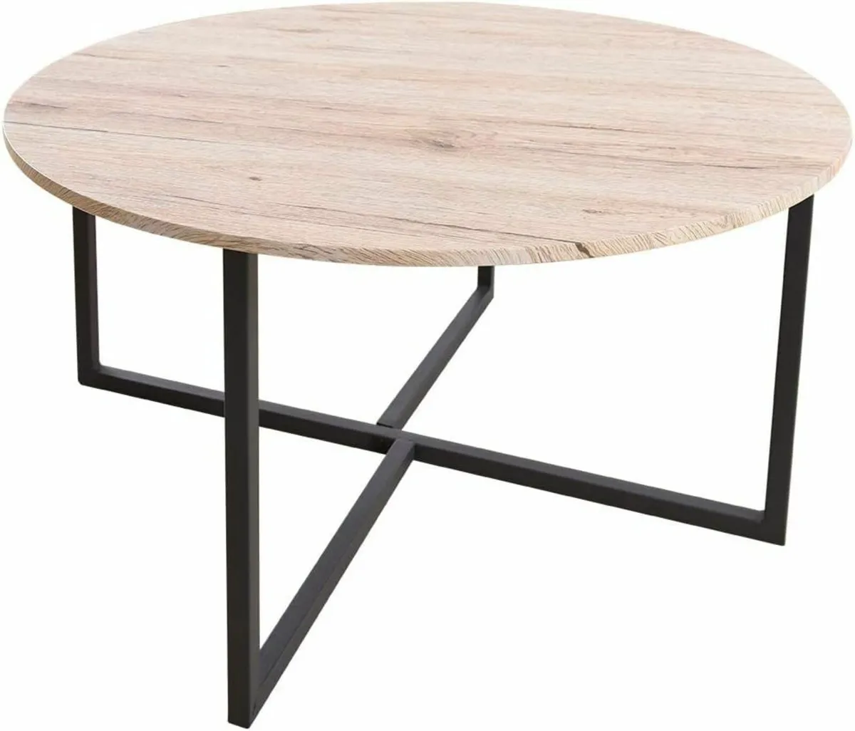 Round Coffee Table Tea Table Living Room office - Image 2