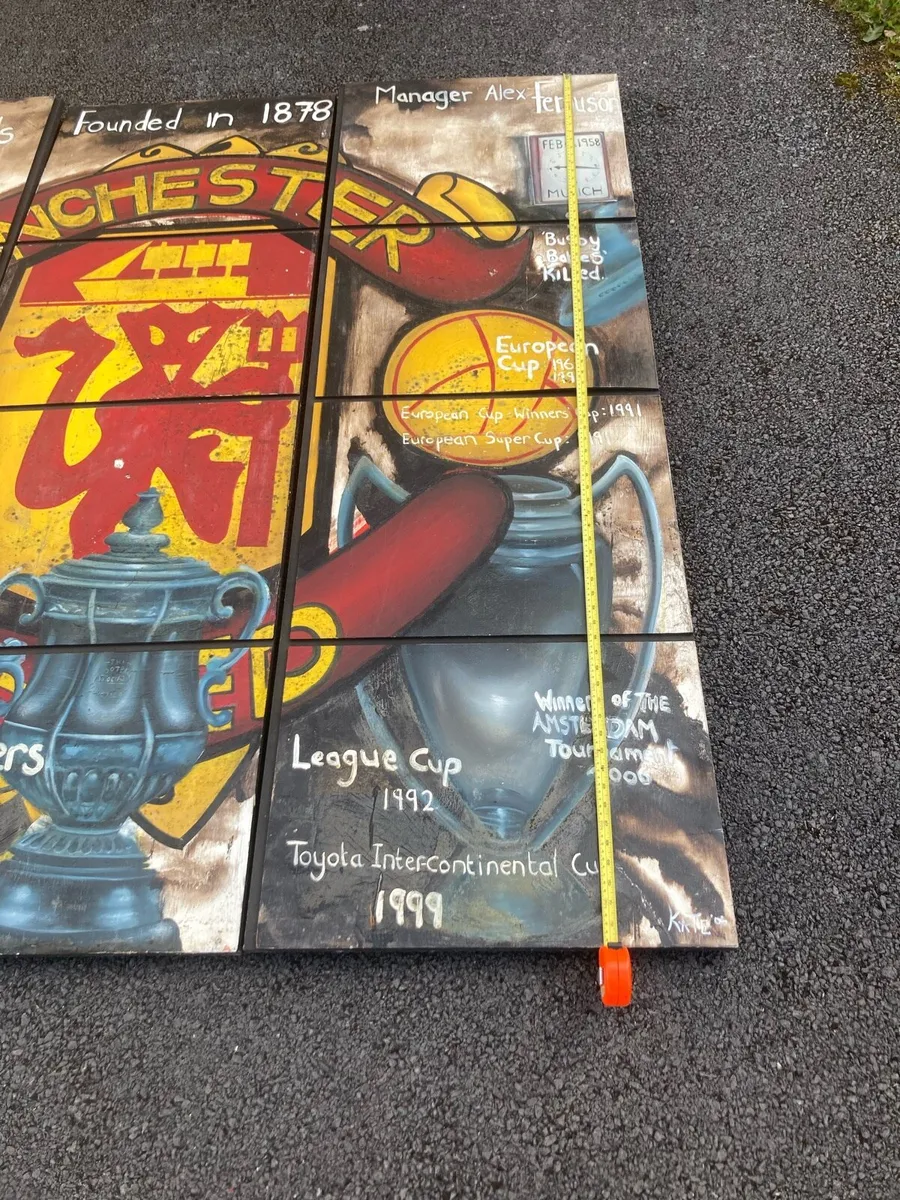 Large Manchester United unique artwork - Image 2