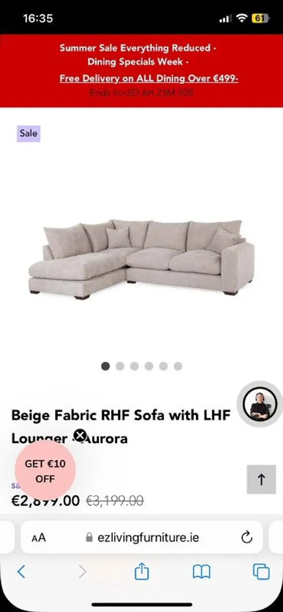 Ezliving Premium Sofa - Image 2
